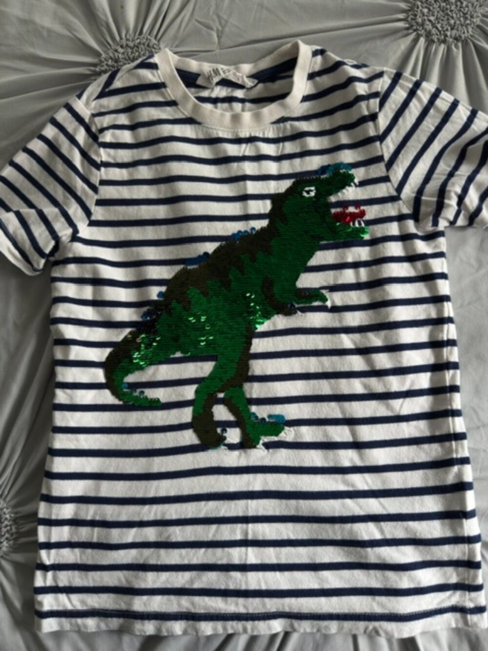 Boy's H & M dinosaur shirt